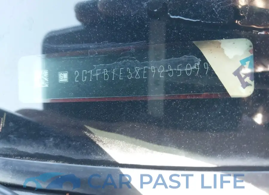 2G1FB1E38E9235099# 9