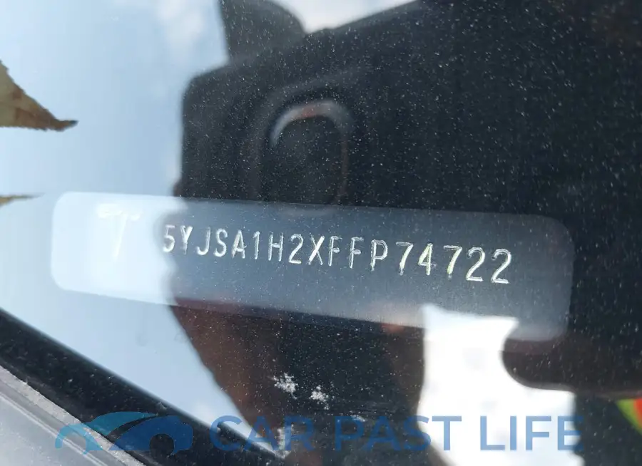 5YJSA1H2XFFP74722# 9