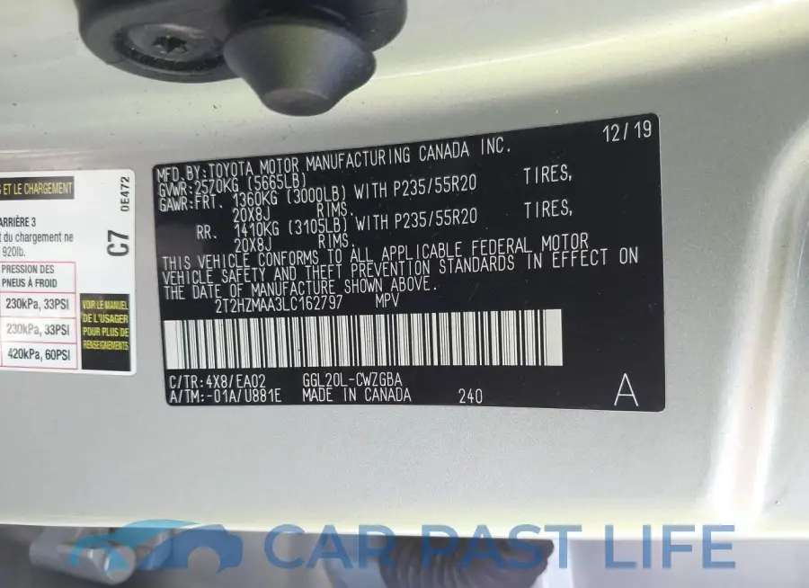 2T2HZMAA3LC162797# 9