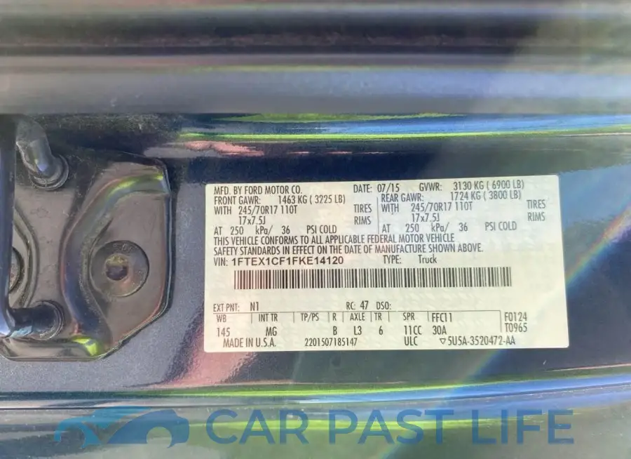 1FTEX1CF1FKE14120# 9