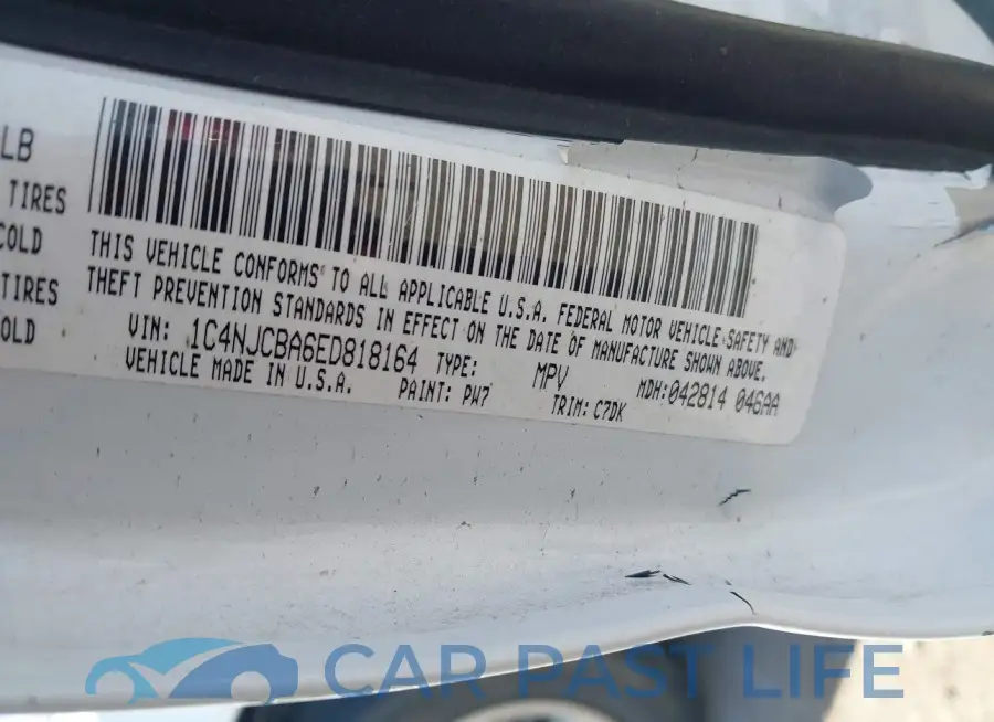 1C4NJCBA6ED818164# 9