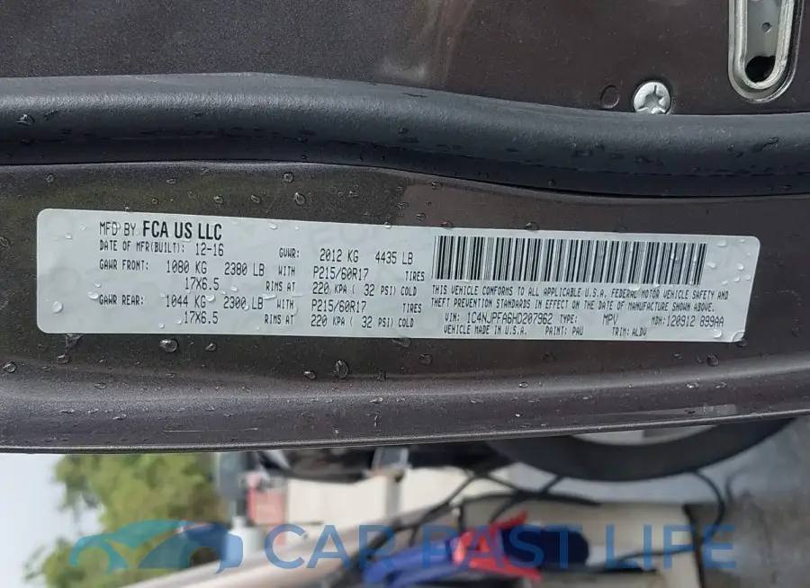 1C4NJPFA6HD207962# 17