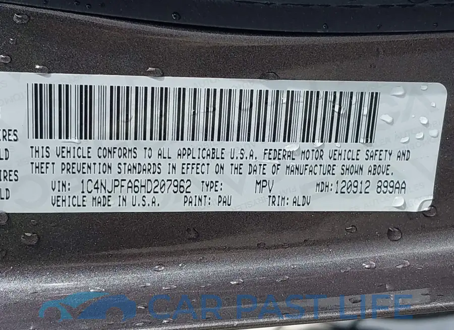 1C4NJPFA6HD207962# 9