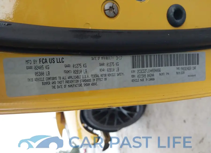 2C3CDZFJ1HH594096# 9