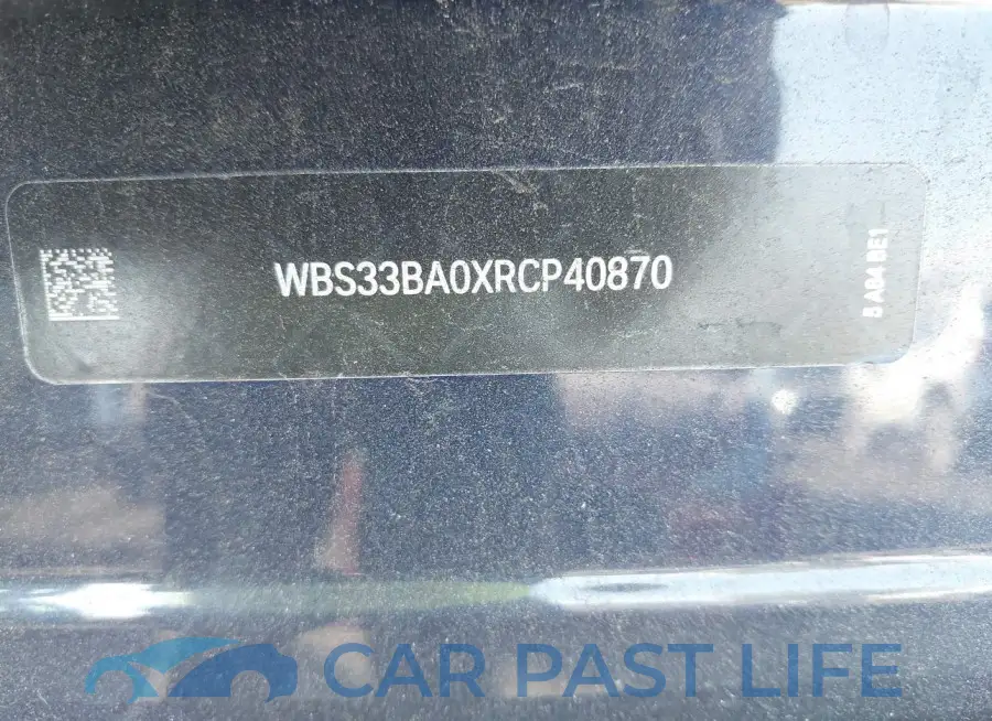 WBS33BA0XRCP40870# 9