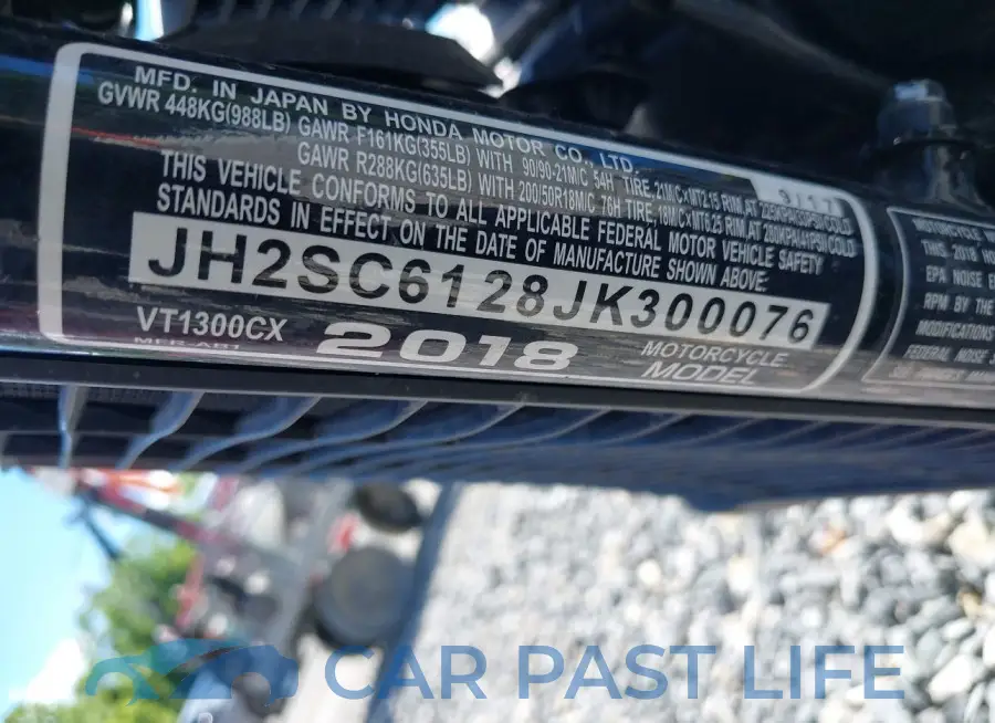 JH2SC6128JK300076# 10