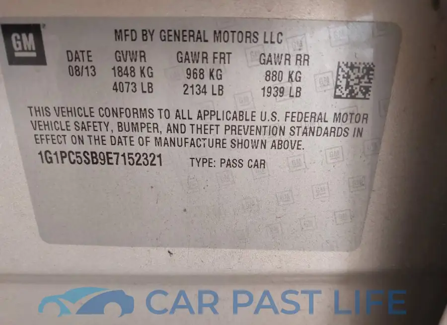 1G1PC5SB9E7152321# 9