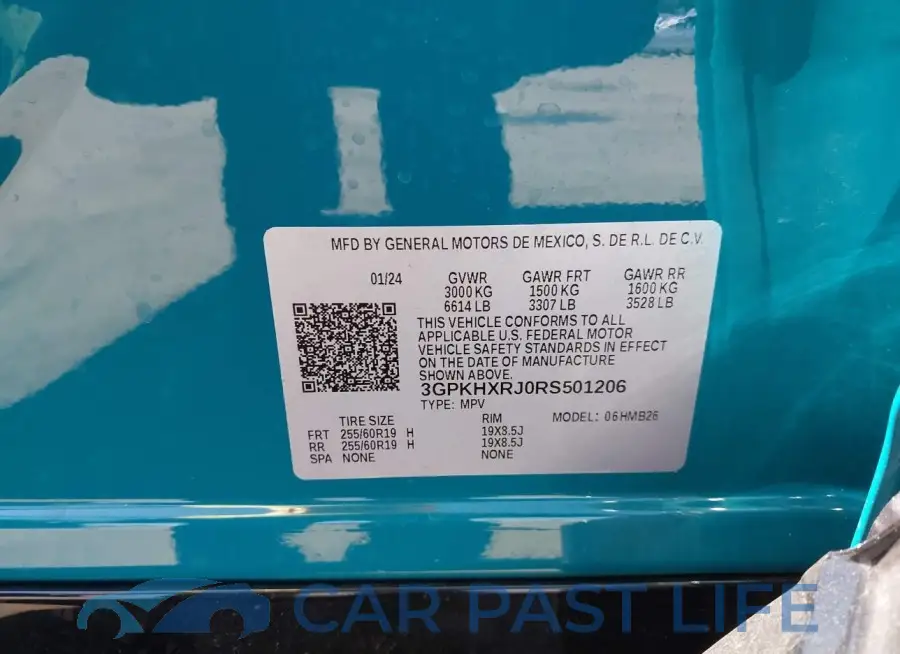 3GPKHXRJ0RS501206# 9