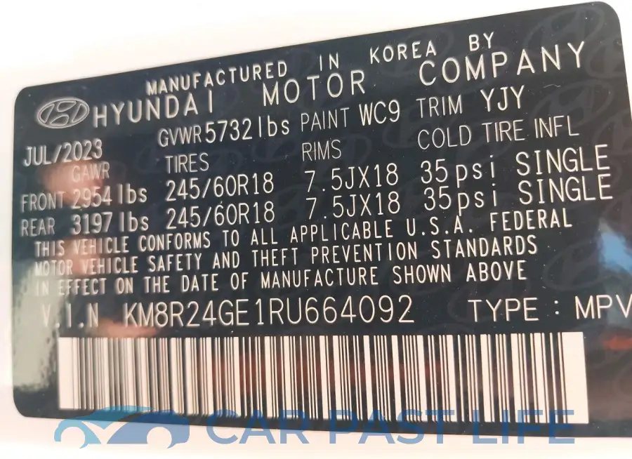 KM8R24GE1RU664092# 9