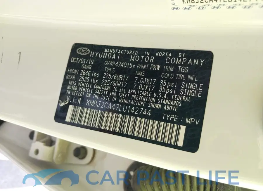 KM8J2CA47LU142744# 9
