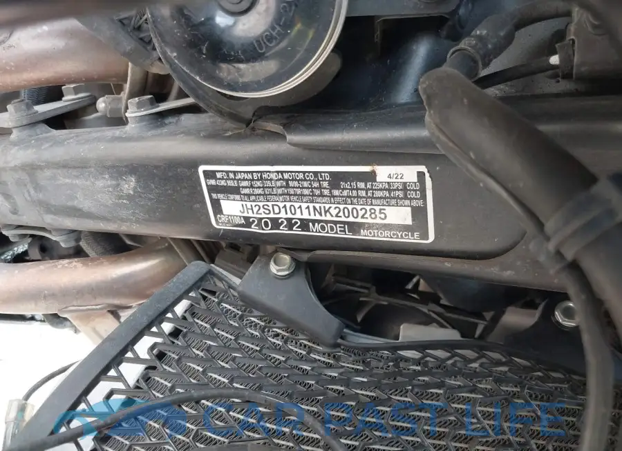 JH2SD1011NK200285# 10