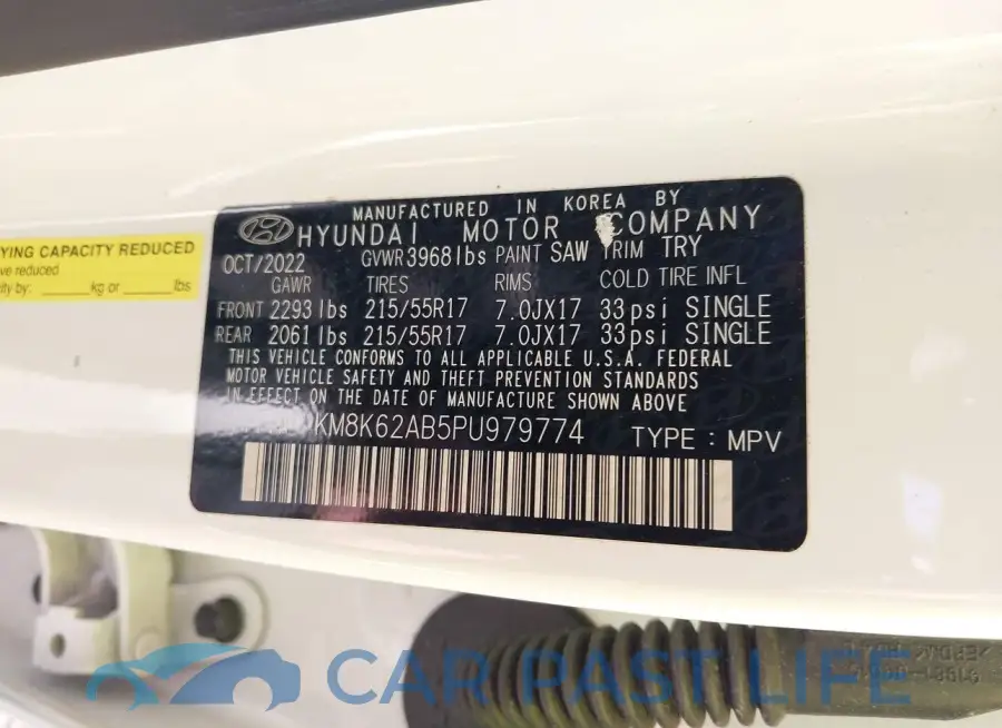 KM8K62AB5PU979774# 9