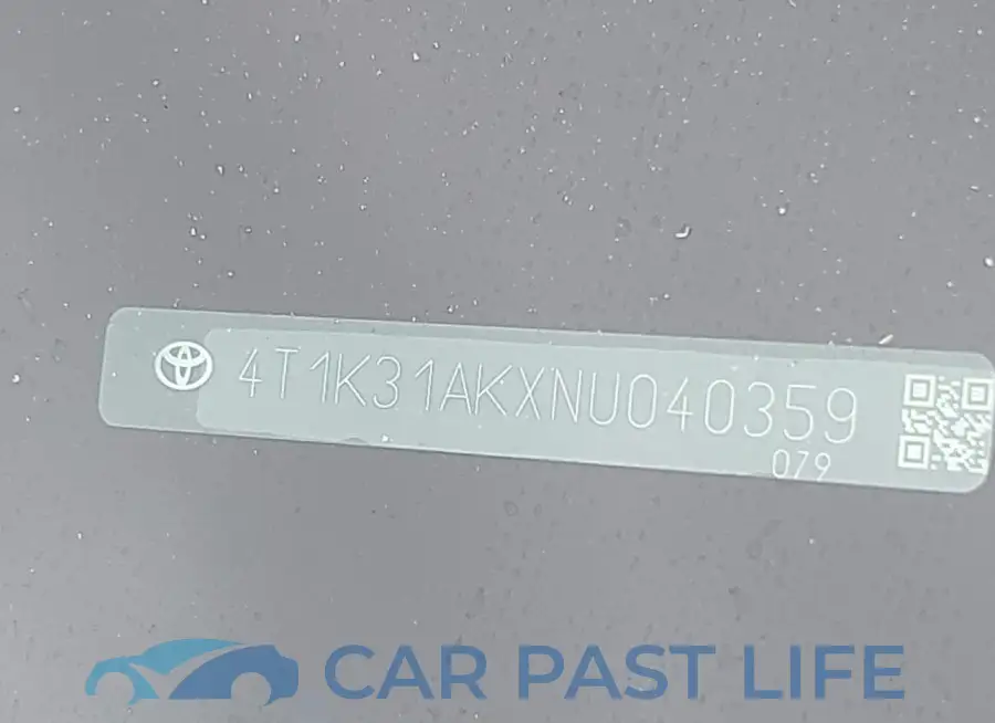4T1K31AKXNU040359# 9