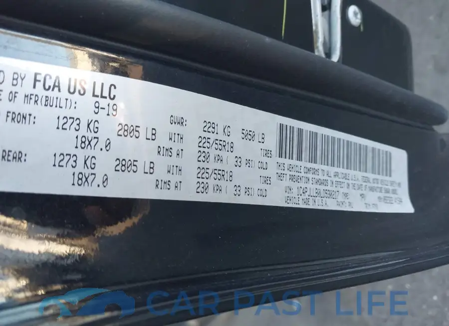 1C4PJLLB0LD530217# 9