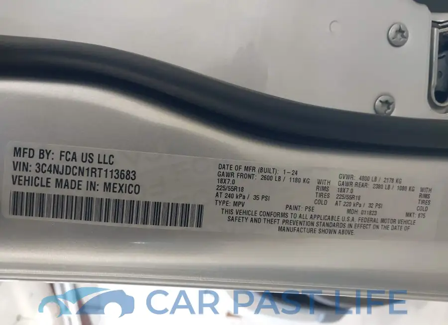 3C4NJDCN1RT113683# 9