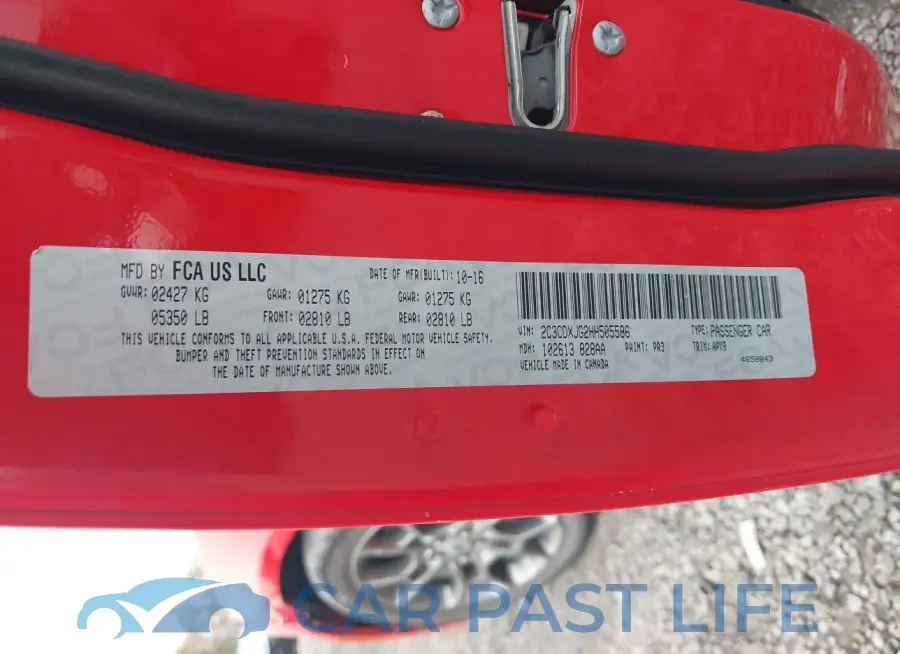 2C3CDXJG2HH505586# 9