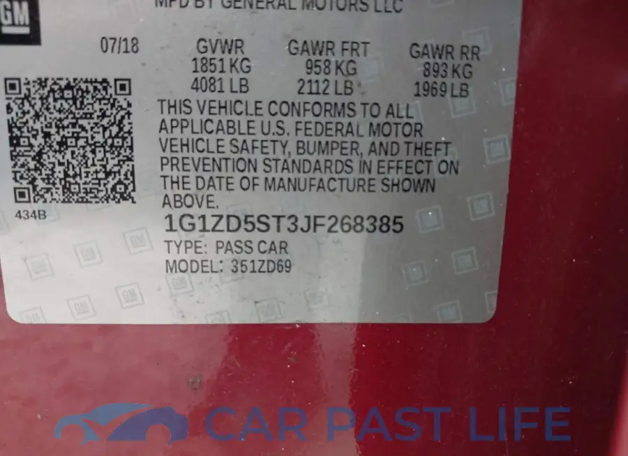 1G1ZD5ST3JF268385# 9