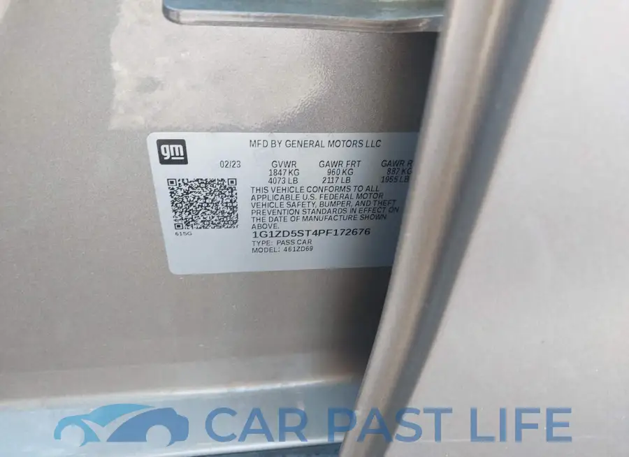 1G1ZD5ST4PF172676# 9