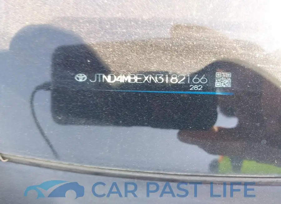 JTND4MBEXN3182166# 9