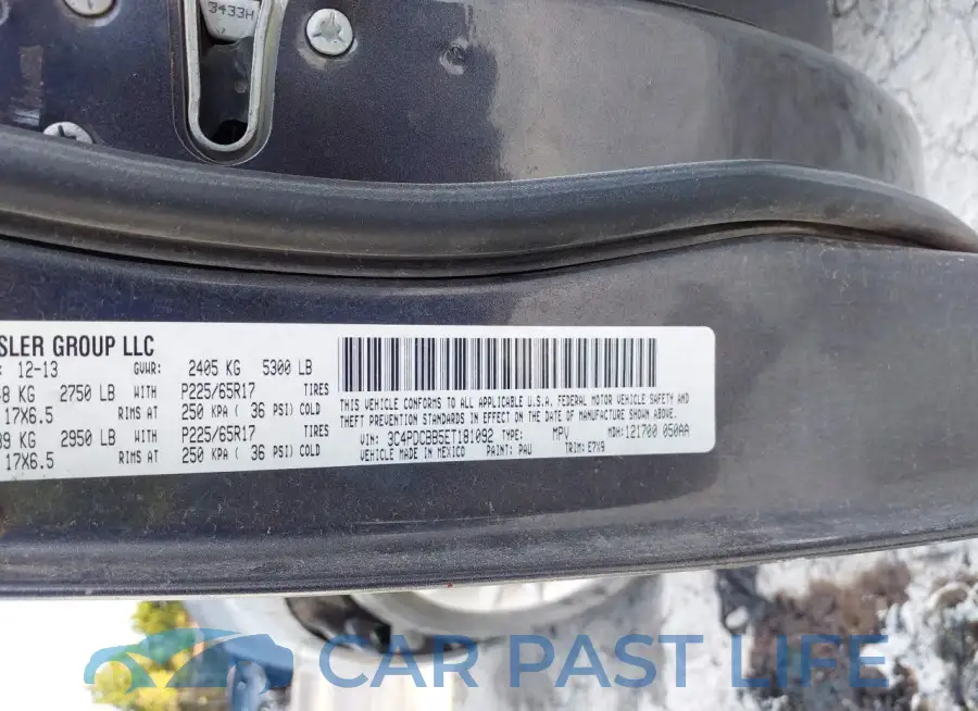 3C4PDCBB5ET181092# 9