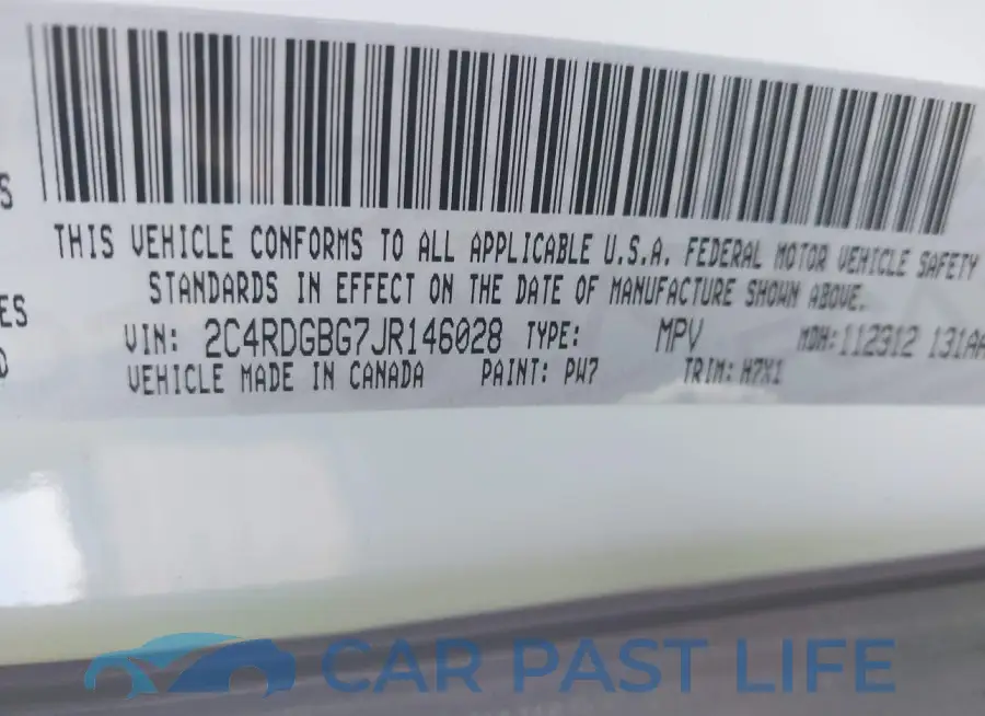 2C4RDGBG7JR146028# 9