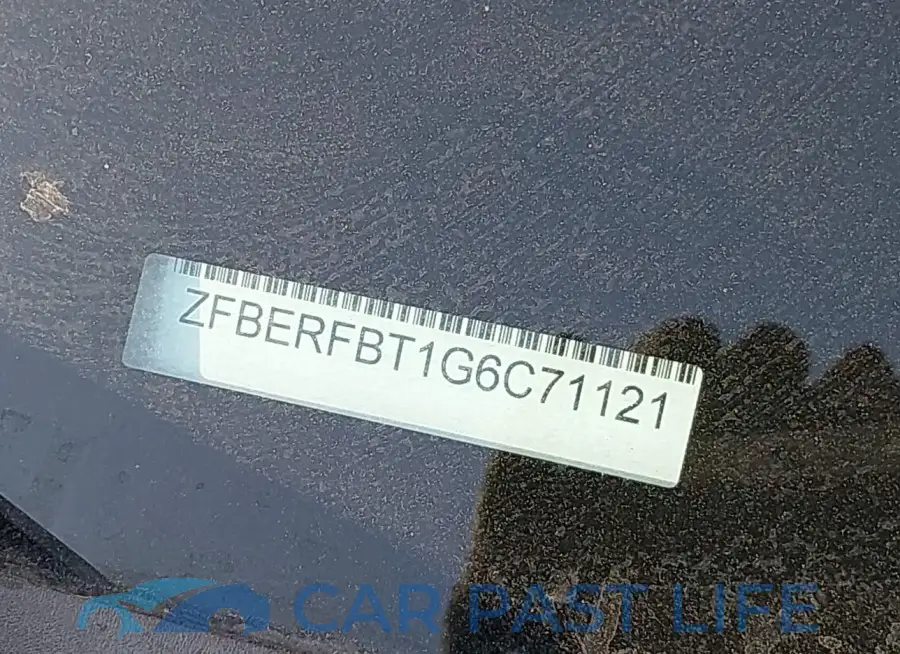 ZFBERFBT1G6C71121# 9