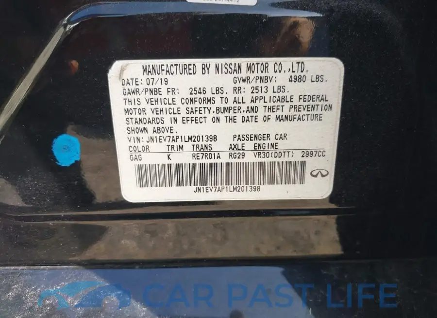 JN1EV7AP1LM201398# 9