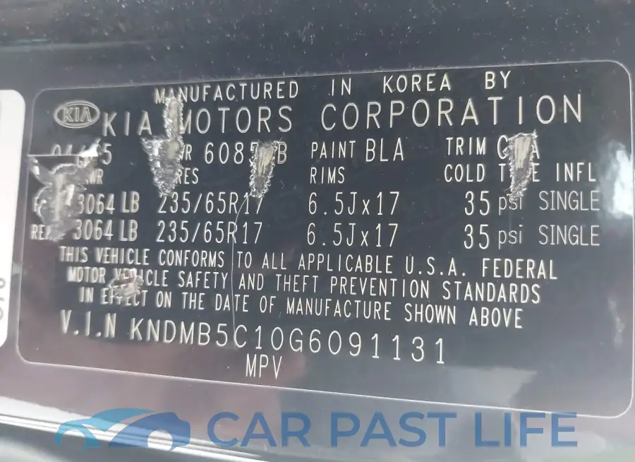 KNDMB5C10G6091131# 9
