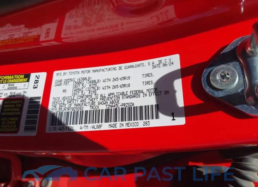 3TYLB5JN7RT029282# 9