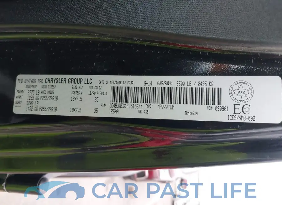 1C4BJWEG1FL515644# 9