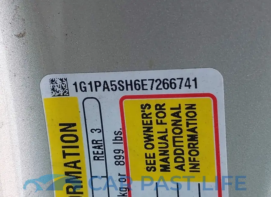 1G1PA5SH6E7266741# 9