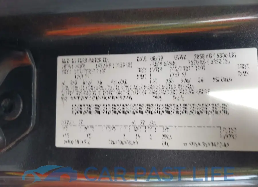 1FTEX1CB4KKE61746# 9