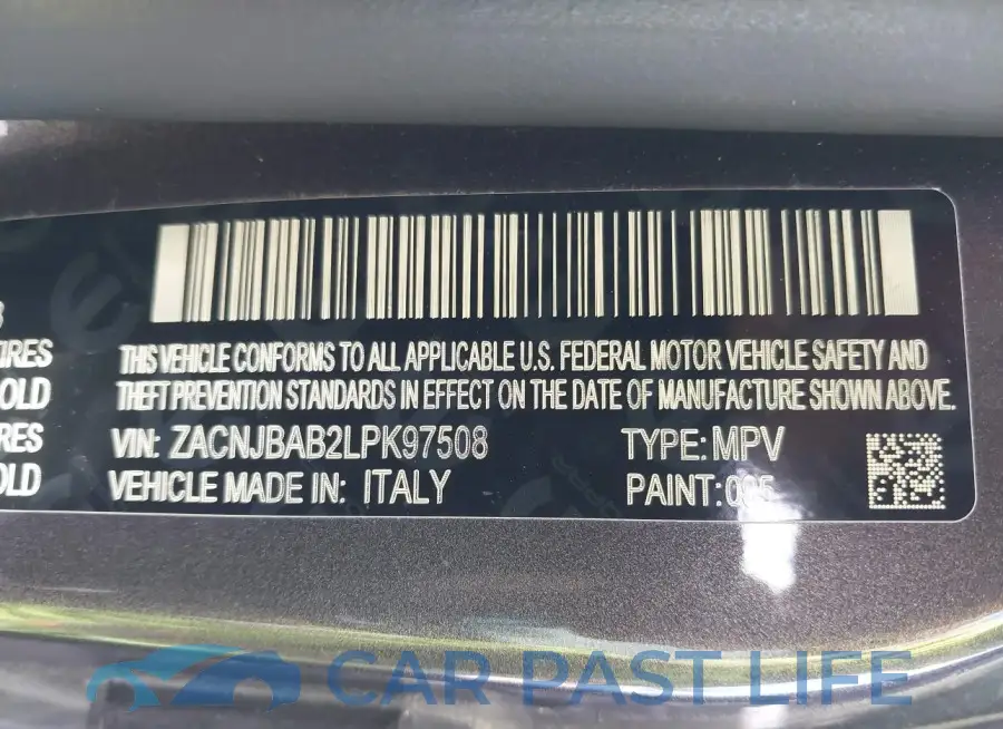 ZACNJBAB2LPK97508# 9