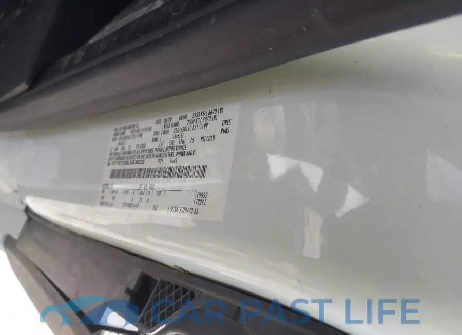 1FTYE1C85LKB30232# 9