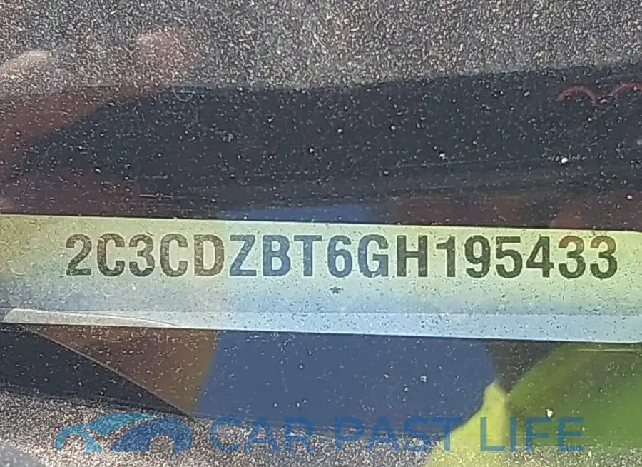 2C3CDZBT6GH195433# 9