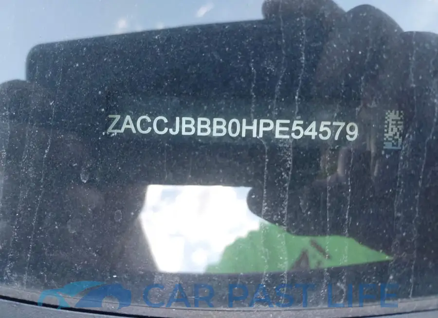 ZACCJBBB0HPE54579# 9