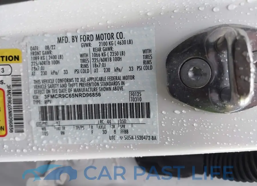 3FMCR9C65NRD96856# 9
