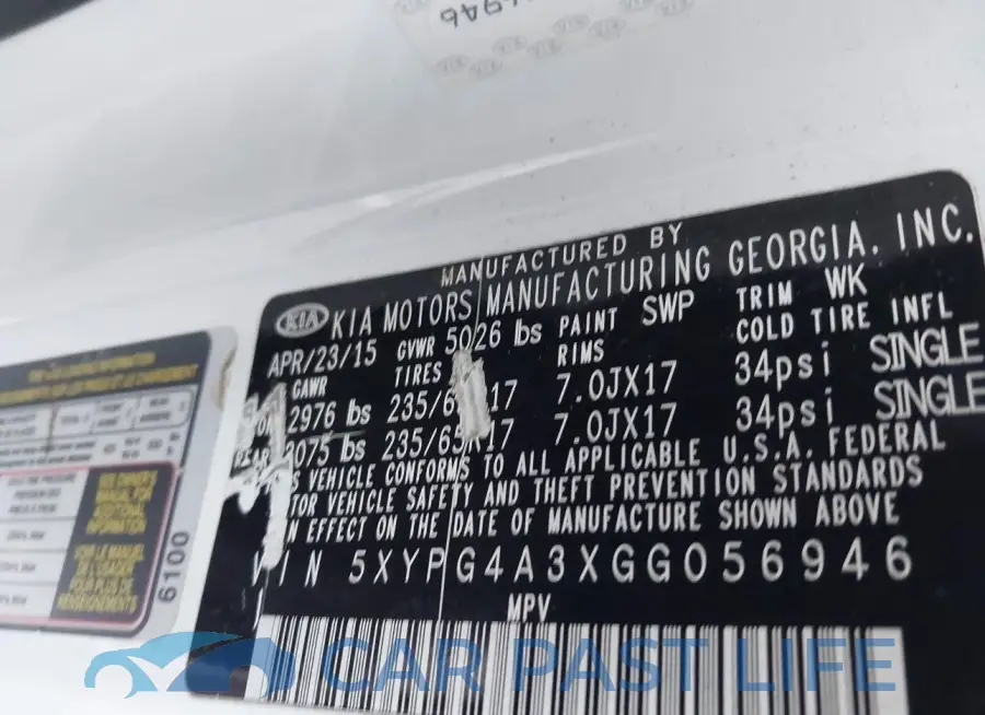 5XYPG4A3XGG056946# 9