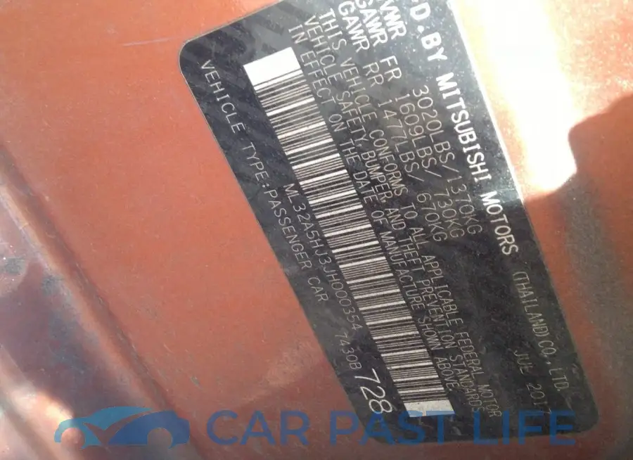ML32A5HJ3JH000354# 9