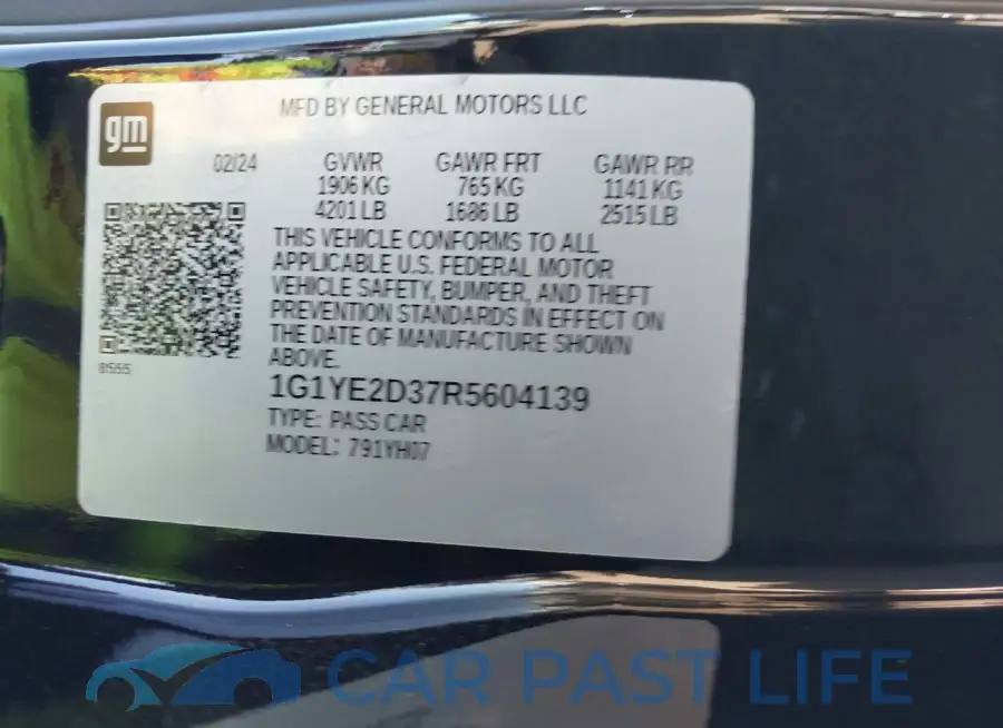 1G1YE2D37R5604139# 9