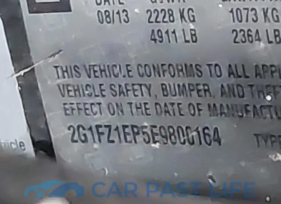 2G1FZ1EP5E9800164# 9