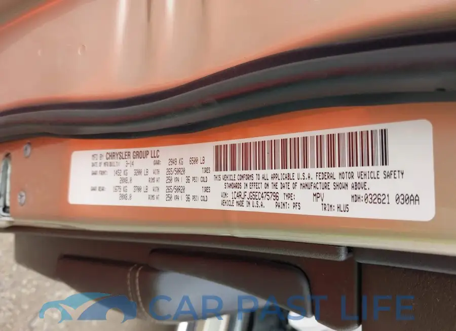 1C4RJFJG5EC475796# 9