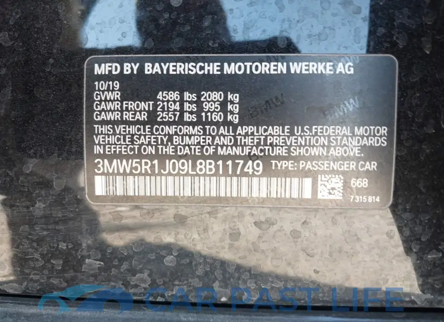 3MW5R1J09L8B11749# 9