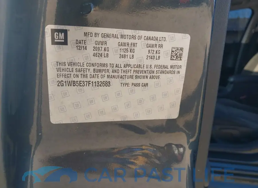 2G1WB5E37F1132683# 9