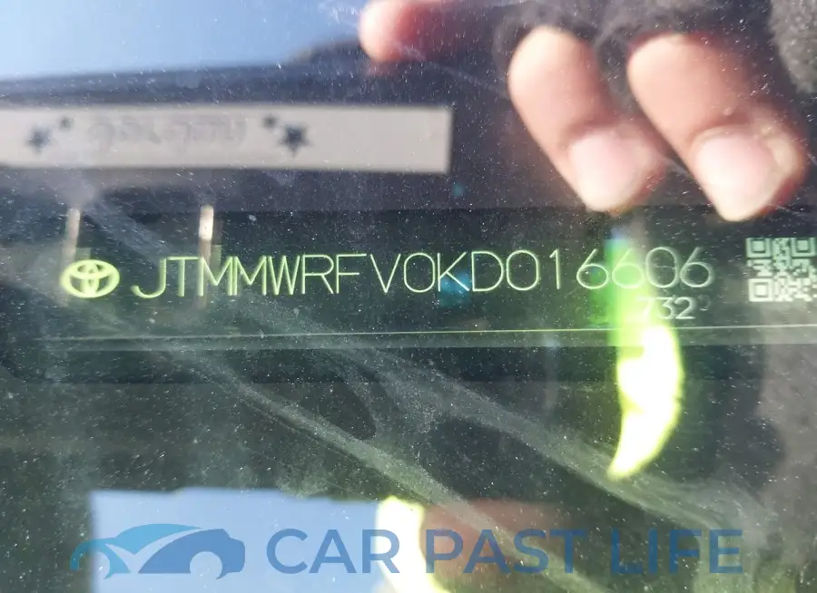 JTMMWRFV0KD016606# 9