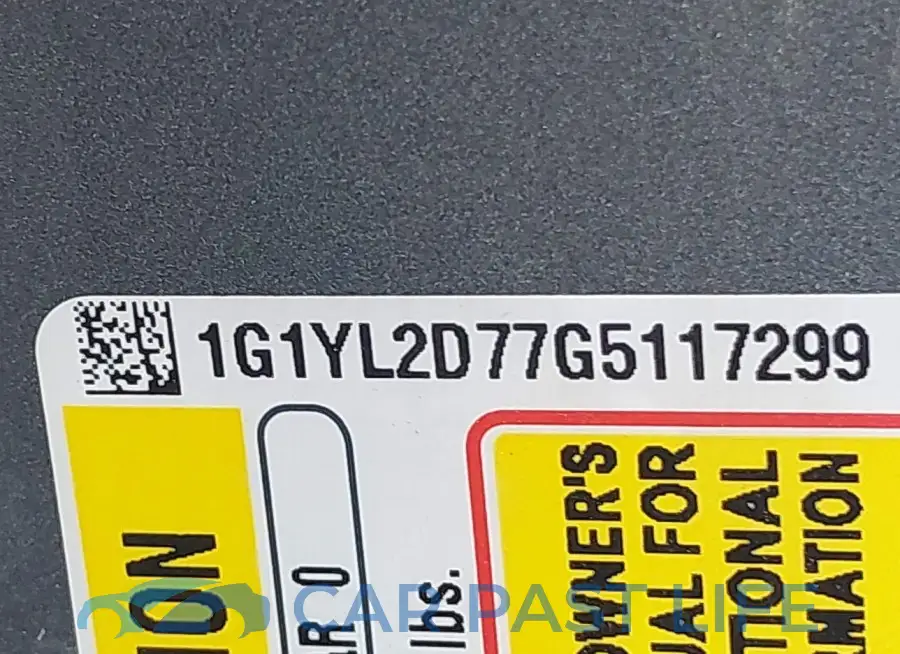1G1YL2D77G5117299# 9