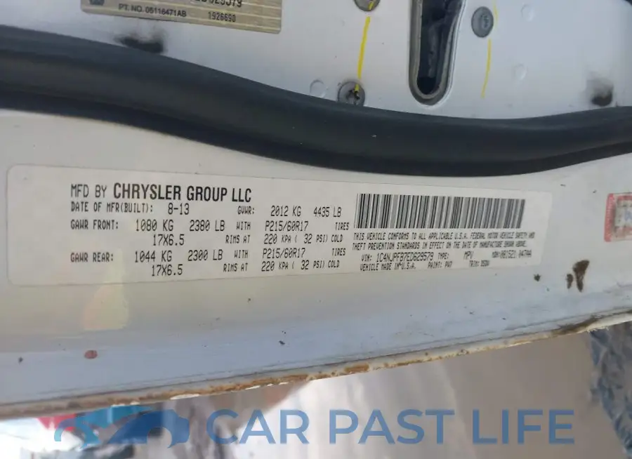 1C4NJPFB7ED629579# 9