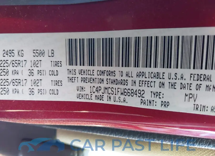 1C4PJMCS1FW668492# 9