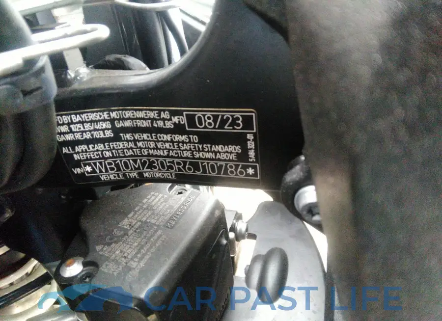 WB10M2305R6J10786# 10