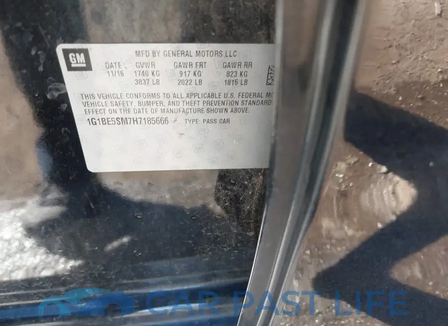 1G1BE5SM7H7185666# 9